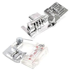 La Canilla ® - Lot de 2 Pied de Biche pour Machine à Coudre Singer