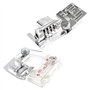 La Canilla ® - Lot de 2 Pied de Biche pour Machine à Coudre Singer