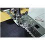 La Canilla ® - Lot de 2 Pied de Biche pour Machine à Coudre Singer, Brother, Juki, Elna | Pied de Biche pour Biais et Ourlet | S