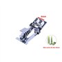 La Canilla ® - Lot de 2 Pied de Biche pour Machine à Coudre Singer, Brother, Juki, Elna | Pied de Biche pour Biais et Ourlet | S