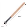 12 Pièces Extendeurs de Crayon en Bois Allongeur de Crayon d'Art Extension de Crayon avec Poignée en Aluminium pour Fournitures 