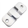 MZMing 10 Paires [20 pack] Support de Montage Dissimulé Embarqué Interverrouillage Pendaison Boucle Quincaillerie Murale en Acie