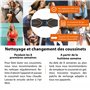 Bodify® Appareil de Musculation EMS 2 en 1 pour Une Stimulation Ciblée des Muscles des Bras et Jambes | Électrostimulation Muscu