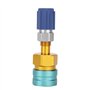 Adaptateur R1234yf,adaptateur de couplage rapide de coupleur rapide de voiture R1234YF à R134A pour climatiseur de voiture Rapid
