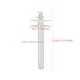 SCSpecial Lance Pilule Chat Chien 2 Pièces en Plastique Pet Pill Poppers Handy Durable Pet Pill Distributeur Tablettes médicales