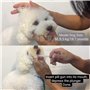SCSpecial Lance Pilule Chat Chien 2 Pièces en Plastique Pet Pill Poppers Handy Durable Pet Pill Distributeur Tablettes médicales