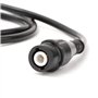 Câble coaxial P1204 BNC mâle vers fiche banane de sécurité, câble de test pour oscilloscope (100 cm)