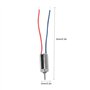 Moteur sans noyau, 5pcs CC 4.5V 0.12A 0.12W 32250RPM Micro moteur sans noyau 4mmx8mm pour modèle de jouet, modèle d'avion, jouet