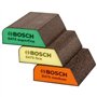 BOSCH Accessoires - assort 3 blocs abrasifs combines s470 -