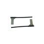 Bross Auto Parts BSR571FBA Pièces de réparation en plastique pour embout de câble de rideau de pare-soleil de toit ouvrant compa