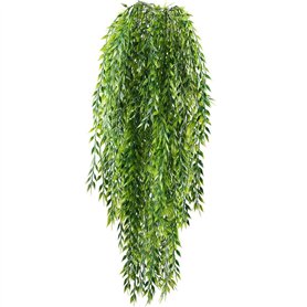 HUAESIN 2pcs Lierre Artificiel Guirlande 94cm Plante Artificielle Exterieur Fausse Plante Grimpante Vert Decoration pour Jardin  HUAESIN 2pcs Lierre Artificiel Guirlande 94cm Plante Artificielle Exterieur Fausse Plante Grimpante Vert Decoration pour Jardin