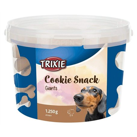 TRIXIE Seau Snacks Biscuits Géants