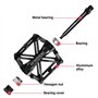 PROZADA Pédales Vélo Route, Pédale de Bicyclette 9/16 Pouces avec Antidérapant Scellé Durable, pour Vélo De Randonnée VTT Vélo D