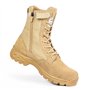 IODSON Bottes de Militaires travail tactiques Hommes légères rangers de Randonnée moto combat montante bottines cuir Avec fermet