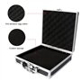 JoyFan Mini boîte à outils portable en aluminium pour transporter des artisans et voyage (Noir, 180 x 110 x 55 mm)