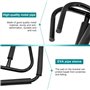 Wakects Support pour Kayak 2 pcs Porte-Kayak Support Mural de Rangement pour Pagaie Capacité Max 70kg