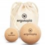 Ergotopia Balle de Massage - Boule d'Automassage en Liège Écologique