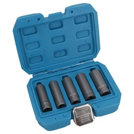 Dissolvant de douille d'extracteur d'ecrou de boulon profond de 5pc 3/8 "