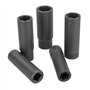 Dissolvant de douille d'extracteur d'ecrou de boulon profond de 5pc 3/8 "