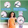 Kiddus Montre Bracelet Éducative pour Enfants, garçon. Time Teacher Analogique avec Exercices. Facile d’Apprendre à Lire l’Heure