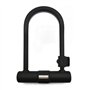 nean Antivol de vélo à étrier de qualité supérieure avec support et 2 clés de sécurité, Ø 14 mm, 265 x 173,5 mm, noir