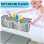Agenouilloir de bain avec repose-coude, tapis antidérapant et support de coude pour le bain de bébé Tapis de bain avec sac de ra
