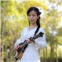 rayzm sangle pour ukulélé, bandoulière en nylon antidérapant souple pour ukulélé ou guitare de petite taille, longueur ajustable