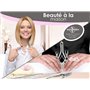 Set de pédicure avec pince, lime et cure-ongles 7 pièces Acier inoxydable pour le soin des mains et des pieds