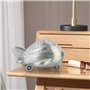 Tirelire de Forme d' Avion Tirelire en Alliage de Zinc de Stockage de Bureau Ornement Table Décoration Premium Cadeaux pour Enfa
