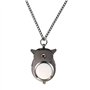 Montre Gousset Homme Montre de Poche Femme Mode Le Hibou Mouvement Quartz Longue Chaine de Chandail Montre Broche/Cadeau fête de