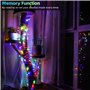 NEXVIN Guirlande Lumineuse Sapin de Noel 20M 200 LED Multicolore Lumiere Sapin de Noel, Guirlande Electrique avec Minuterie 8 Mo