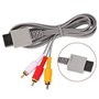 RUITROLIKER 6 pieds av câble Audio Vidéo RCA câble composite pour CONSOLE Wii