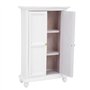 1:12 Miniature Armoire en Bois pour Maison de Poupées Fashionistas Dressing Accessoire pour Marionnette Jouet Educatif pour Enfa