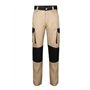 VELILLA Mixte Velilla - Multi-poches ; Couleur Beige Sable et Noir Taille 34 pantalon bicolore multipoches