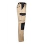 VELILLA Mixte Velilla - Multi-poches ; Couleur Beige Sable et Noir Taille 34 pantalon bicolore multipoches, Beige Sable Noir, EU