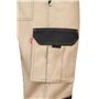 VELILLA Mixte Velilla - Multi-poches ; Couleur Beige Sable et Noir Taille 34 pantalon bicolore multipoches, Beige Sable Noir, EU