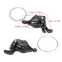 Levier De Vite Velo,er Vtt 8 Vites,Sho er 8 Speed,Système De Vite Tecro Draco Pour Vtt,1 Pe ple 3X7/8/9 Viteérailleur Gauche/Dro
