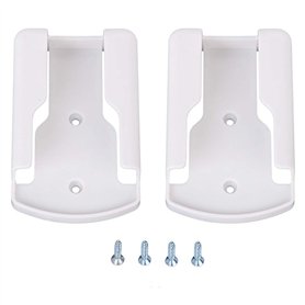 SMTHOME Climatiseur Support de télécommande Boîtier de rangement mural Organisateur Rack pour TV Télécommande Téléphone (Blanc 2