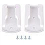 SMTHOME Climatiseur Support de télécommande Boîtier de rangement mural Organisateur Rack pour TV Télécommande Téléphone (Blanc 2