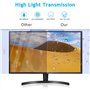 ALXDR Filtre D'écran Anti-Lumière Bleue pour Moniteur De Bureau 24"(Format d'image 23: 24" Et Mesuré en Diagonale 16: 9/16: 10)