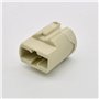 Douille de lampe halogène G9 avec raccord enfichable arrière et capot isolant M10 x 1 filetage extérieur 20,8 x 2 mm