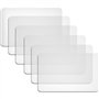 BOAO 6 Pièces Sets en Plastique de Table Sets de Table Résistant à la Chaleur Sets de Table pour Table Salle à Manger Cuisine (4