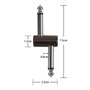 6.35mm Pédale d'effet à pédale Couple