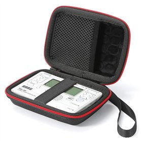 Hartschalen-Reiseetui für Korg TM-50 / TM-60BK Tuner Metronom und Mikrofon zum Aufstecken