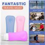 MoKo Flacons de Voyage, Lot de flacons Toilette (4 Flacons Ensemble) Kit de Voyage Aéroport Aérien,sans BPA Approuvée par FDA,89
