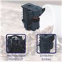 Infuseur compatible avec Siemens EQ9 S300 S500 S700 S900 11043543 11032774 11010422 V04 Groupe d'infusion pour machines à café a