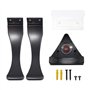 Jolitac Lot de 2 Supports muraux pour Ballons de Basketball, Football, Volleyball, etc