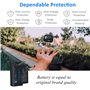 COOLSHOW Hero 7 6 5 Batterie 1500mAh (3 pièces) et Triple Hero 7 Chargeur Set Compatible avec GoPro Hero 7 Black,GoPro Hero 6 Bl