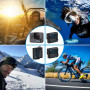 COOLSHOW Hero 7 6 5 Batterie 1500mAh (3 pièces) et Triple Hero 7 Chargeur Set Compatible avec GoPro Hero 7 Black,GoPro Hero 6 Bl