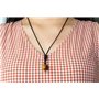 Mayting Pendentif Oeil de Tigre Collier de Pendentif Pierres Précieuses Cadeau pour les Hommes et les Femmes Collier